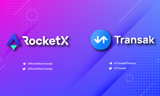 RocketX Partners with Transak to Ease Fiat On-Ramping