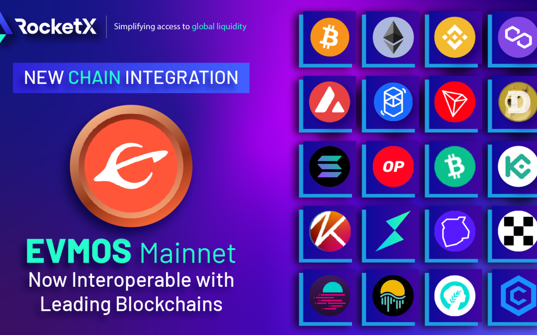 RocketX Unveils Game-Changing 1-Click Interoperability on EVMOS Mainnet