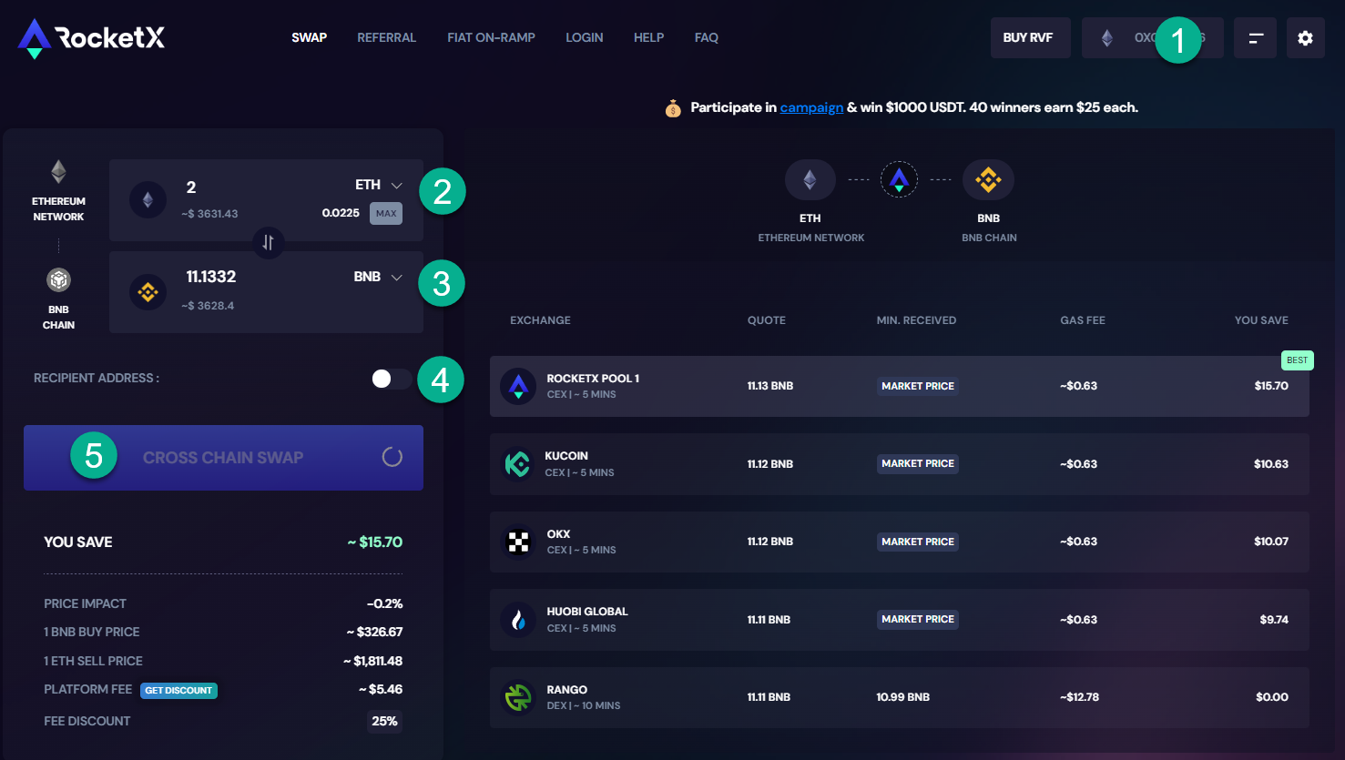 Bridge ETH to BNB Bridge ETH to BNB