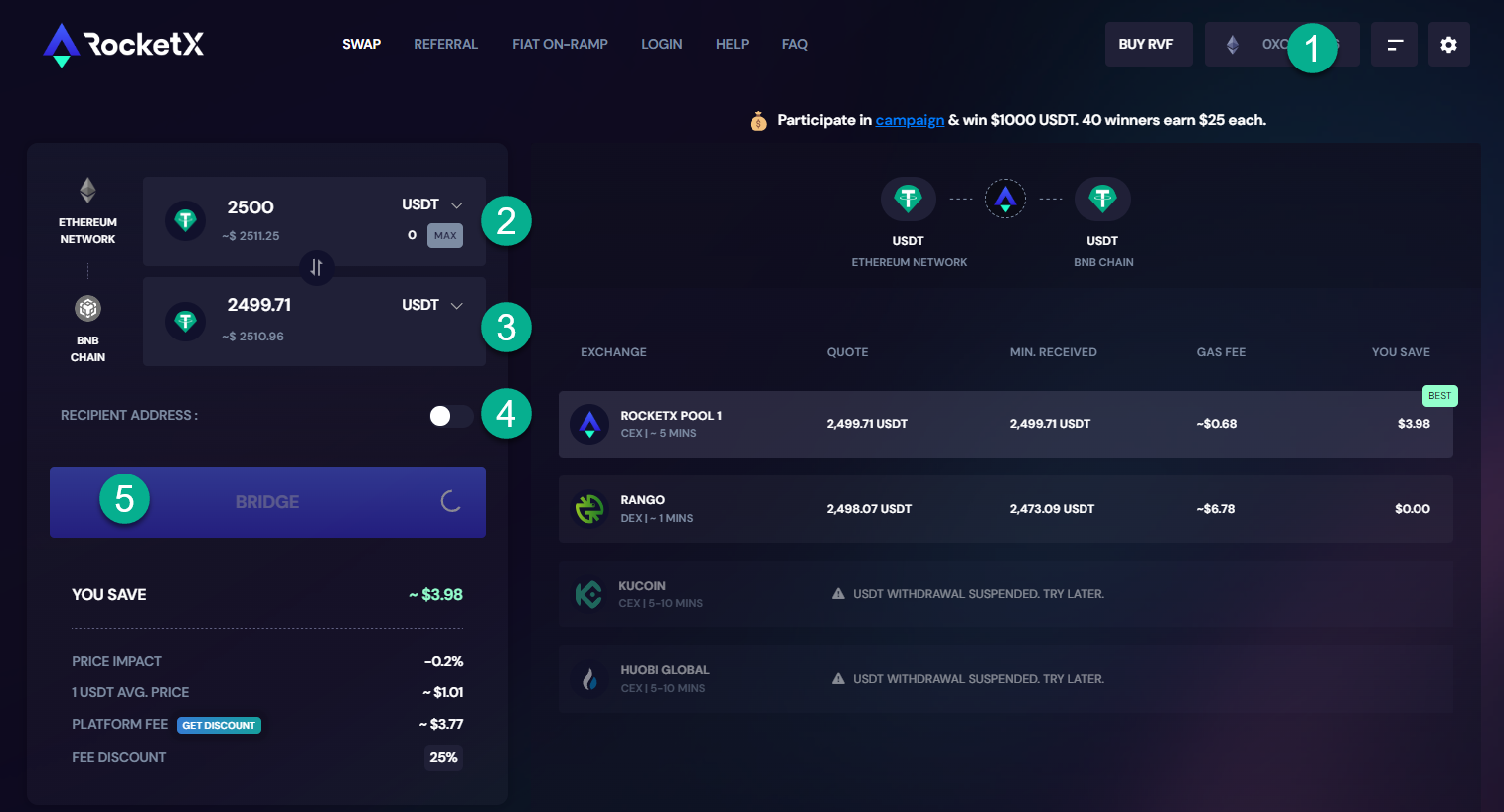 ETH to BNB Bridge ETH to BNB Bridge