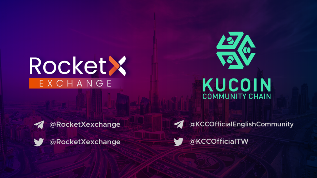 kucoin community chain goes live on rocketx