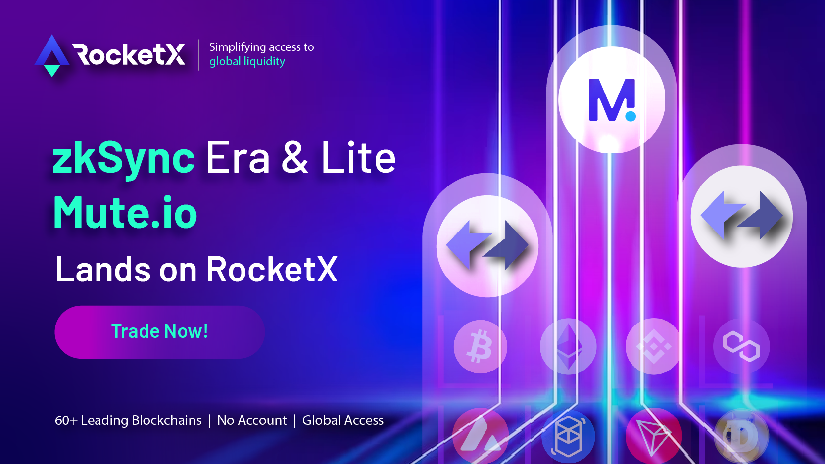 RocketX Exchange integrates with zkSync Era Mainnet for seamless crypto trading experience