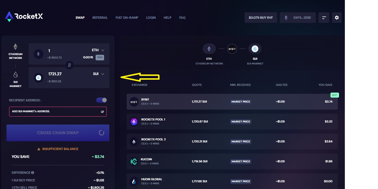Select SUI Network Select SUI Network