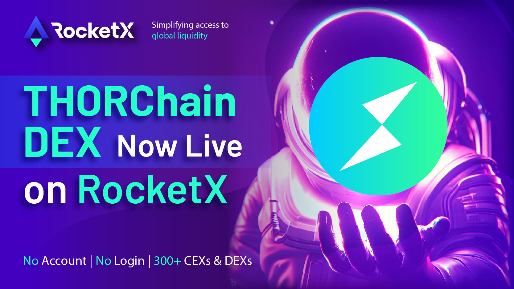 THORchain live on RocketX