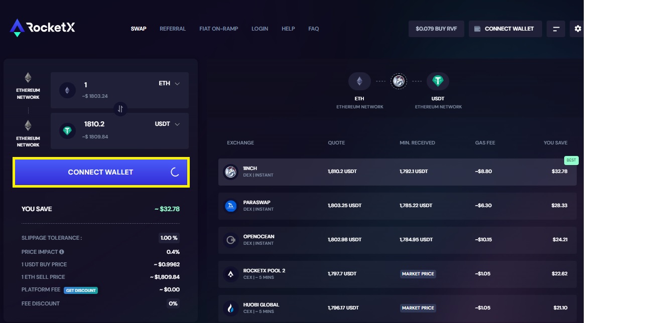 connect wallet Connect Wallet