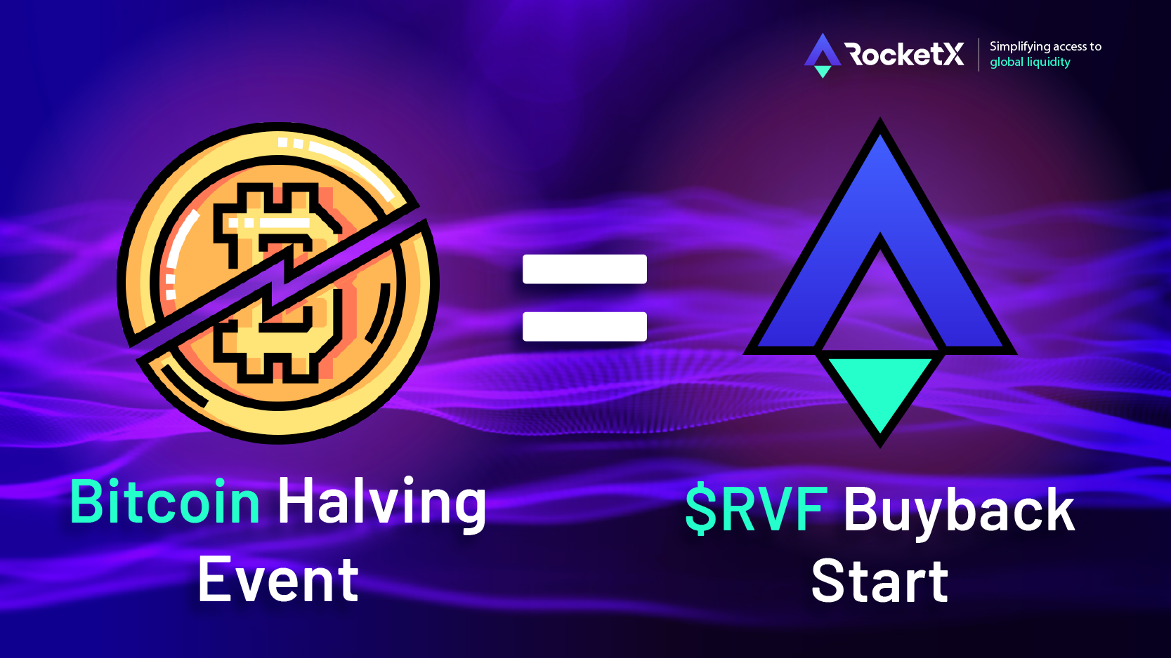 Bitcoin halving $RVF buyback RVF Buyback after Bitcoin Halving